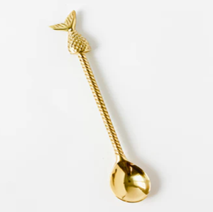 Cuillère à glace longue torsadée en acier inoxydable cordial conçue pour les bars agitateur élégant et professionnel disponible au prix de gros - Product Image 5