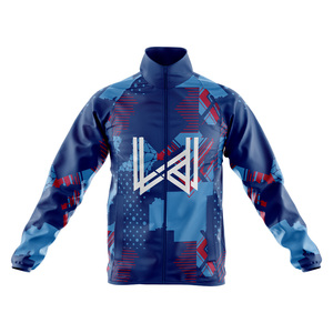 Veste coupe-vent active légère en nylon 100% personnalisée, respirante, imperméable, style décontracté pour les activités extérieures de printemps - Product Image 2