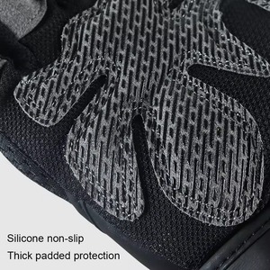 Guantes de gimnasio de cuero de alta calidad unisex, guantes deportivos de entrenamiento personalizados para levantamiento de pesas, alta calidad para - Product Image 3