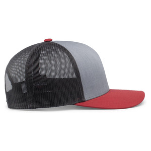 Casquette Snapback Classique Ajustable avec Logo en Cuir Personnalisé Unisexe Hommes Casquette de Camionneur Sport Casquette Plate Snapback Hommes Casquette de Camionneur - Product Image 3