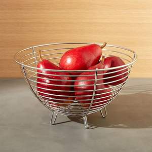Panier à fruits en métal pour les amateurs de décoration intérieure à la recherche d'accessoires de cuisine pratiques et élégants - Product Image 3