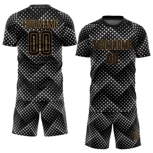 Venta al por mayor de poliéster de alta calidad logotipo personalizado equipo de jóvenes hombres ropa de fútbol Jersey uniforme deportes uniforme de fútbol para Unisex - Product Image 1