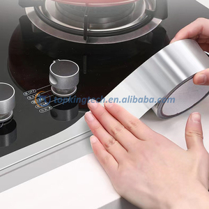 Tuyaux d'échappement idéaux, ventilation noir <span class=keywords><strong>de</strong></span> feu Ruban <span class=keywords><strong>de</strong></span> réparation auto-adhésif résistant à la chaleur Ruban <span class=keywords><strong>de</strong></span> conduit en feuille d'aluminium - Product Image 4