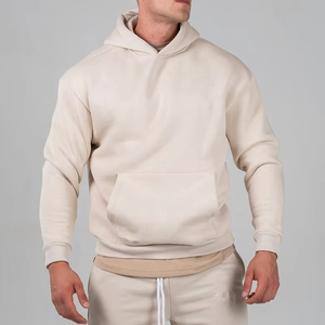 Nouveau Style personnalisé de haute qualité 100% coton survêtement hommes à capuche et survêtement ensemble surdimensionné pull à capuche ensemble survêtement - Product Image 5
