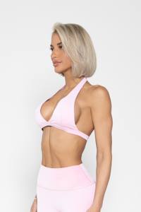 Soutien-gorge de sport pour femmes soutien-gorge de yoga soutien-gorge de gymnastique rembourré sans couture fitness entraînement logo imprimé personnalisé OEM ODM fournisseur de haute qualité - Product Image 3