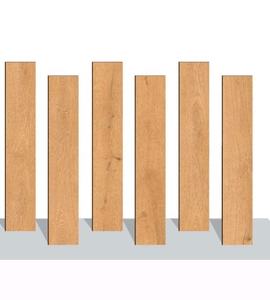 New Design Hotel Villa Wall Decoration 200x1200 Wooden Plank Non-Slip Cladding Floor Tiles Bedroom Carving Firebrick Accents - Product Image 4