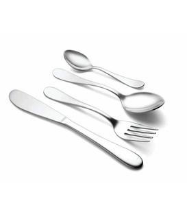 Service de couverts en acier inoxydable finition argentée luxe réinventé, conçu pour ajouter une touche royale à chaque table - Product Image 6