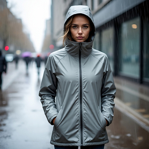 Extérieur Hiver Camping Randonnée Femmes Soft Shell Vestes Tricoté Coton Doublure Coupe-Vent Imperméable Pleine Fermeture Éclair Haute Qualité - Product Image 5