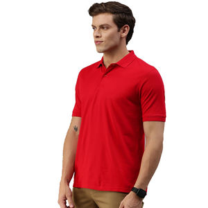 Golf transpirable de secado rápido para hombre para Polos Allover Patrón de impresión digital sólido Golf sublimado OEM personalizado para Polo T-Shi - Product Image 3
