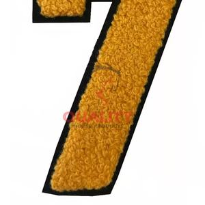 High Quality Custom 3D <b>Embroidery</b> Branded Chenille Patches With Your Logo Chenille <b>Embroidery</b> Patches for Clothing Use OEM - Product Image 5