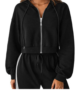 Sudadera con Capucha de Tela Suave para Mujer 2025/2026, Transpirable, de Secado Rápido, con Logotipo Teñido Liso en la Parte Delantera, Ajuste Cómodo para Uso Casual en Invierno - Product Image 4