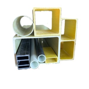 Pultruded FRP Ống hồ sơ tùy chỉnh có sẵn-heavy-Duty sợi thủy tinh vuông hình chữ nhật & vòng ống Nhà sản xuất - Product Image 1