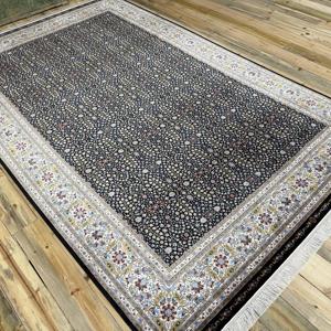 Alfombra Vintage, Alfombra Grande de 6.4x9.9 pies, Alfombra Marroquí Negra - Product Image 2