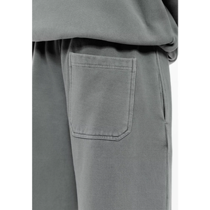 Sudadera con Capucha Extra Grande para Hombre, Lavada al Ácido, de Alta Calidad, con Bolsillos con Ribete, Pantalones Deportivos, Cuello con Capucha, Logotipo Personalizado, Felpa de Algodón - Product Image 2