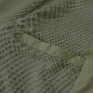 Veste coupe-vent pour homme avec capuche réglable Fermeture à glissière pleine longueur Poignets élastiques Tissu résistant à l'eau Vestes d'extérieur - Product Image 4