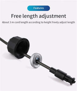 Cuerda de saltar ponderada de velocidad de alta calidad, equipo de Fitness, cuerdas de saltar a la venta, manijas de 3m de longitud ajustable oscuro - Product Image 4