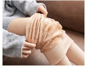 Winter Warm Leggings for <b>Women</b> Translucent Pantyhose Fleece <b>Tights</b> Thermal <b>Wool</b> Sock Pants Elastic Sexy High Waist Stockings - Product Image 6