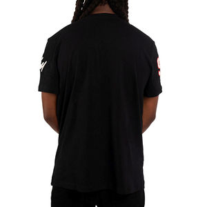 T-shirt à broderie en chenille quantité minimale de commande basse grande taille T-shirt à broderie en chenille léger sur mesure - Product Image 2