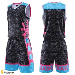 Sublimación personalizada Baloncesto Jersey Set Quick Dry Plus Size Team Uniforme para niños y adultos Ropa de baloncesto-Bajo MOQ - Product Image 3