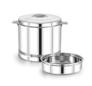 Olla Caliente de Acero Inoxidable de 7.5 Litros, Resistente, para Cocinar Sopa, Construcción Metálica, Venta al por Mayor - Product Image 1