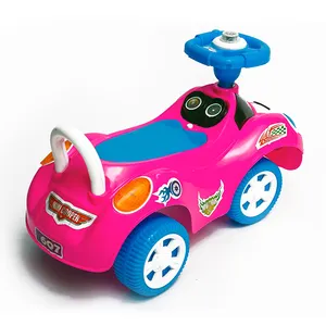 Мини-освещение, детский автомобиль-бампер для детской езды, новый 2023, детский игрушечный грузовик, автомобиль для детей, розовый автомобиль с батарейным питанием