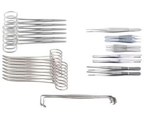 Kit Quirúrgico Vascular Abdominal Profesional y de Tendencia, Acero Inoxidable de Alta Calidad, Equipo Médico Manual Reutilizable - Product Image 3