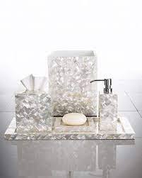 Bone Inlay Mother of Pearl Bathroom Set Seashell Home Household Mother of Peal Resin <b>Toilet</b> Set Bathroom <b>Accessories</b> Sets - Product Image 4