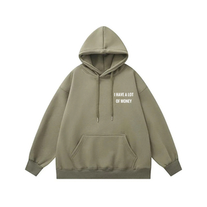 Diseña Tus Propias Sudaderas para Adultos, Sudadera con Capucha de Estilo Holgado, Nueva Llegada, Personalizada con Logotipo Serigrafiado - Product Image 4