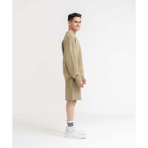 กางเกงขาสั้นออกกำลังกายผ้าฝ้าย 100% เนื้อหนา ระบายอากาศได้ดี ผ้าเฟรนช์เทอร์รี่ เหมาะสำหรับวิ่งและออกกำลังกายสำหรับผู้ชาย - Product Image 4