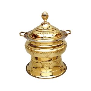 Restaurantes Cocina Mesa Suministros de alimentos Plato de frotamiento Vajilla de fiesta de boda Catering decorativo Plato de frotamiento - Product Image 4