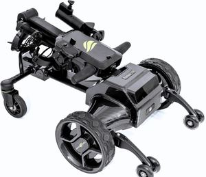 Chariot de golf électrique auto-avanceur Golf Green Eagle Follow M8 avec contrôle par application GPS, 3 tours par charge - Product Image 2