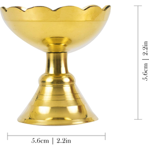 New Attractive Design Brass Deepak Diya Table Diya Traditional Brass Diya for Pooja Arti Deepak Deepam <b>Oil</b> <b>Lamp</b> in Good Price - Product Image 3