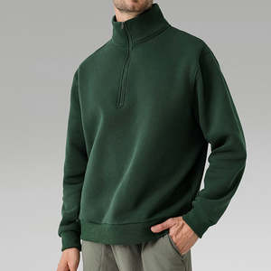 Sudaderas con Capucha Básicas para Hombre de Alta Calidad al por Mayor, Sudaderas Deportivas Ligeras de Poliéster de Secado Rápido, Sudadera de Manga Larga con Cierre de 1/4, 2026 - Product Image 6