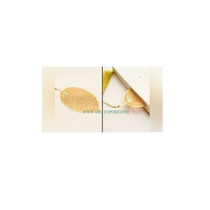 Marca de libro chapada en oro de diseñador de hojas más demandadas Fabricante de marcapáginas de mesa de alta calidad de latón de mayor calidad Venta superior - Product Image 1