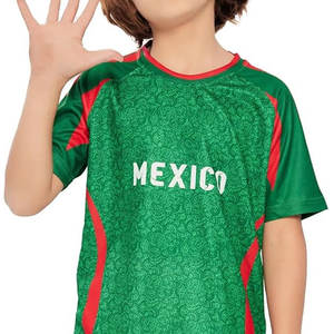 ชุดเสื้อผ้าสำหรับเด็กชุดยูนิฟอร์มฟุตบอลสำหรับเด็กชายมีสีพิมพ์ลายโลโก้ขนาดตามสั่ง - Product Image 5