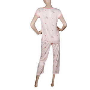 Conjunto de Pijama de 2 Piezas para Mujer - Color Durazno - Product Image 4