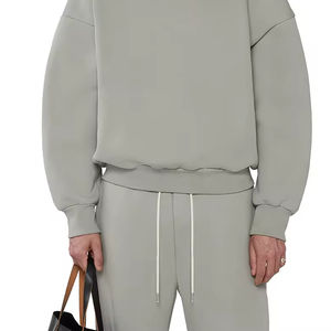 Pantalon de survêtement ample en toile légère, respirant et écologique, style décontracté, taille mi-haute extensible, coupe droite – Vente en gros - Product Image 5