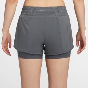 96% Nylon 4% Spandex True Fit pantalones cortos de cintura alta para mujeres pantalones cortos de mujer con bolsillo oculto en el forro transpirable - Product Image 6