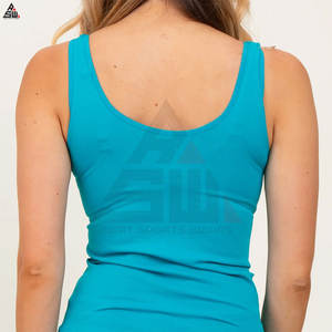 Nueva Colección de Camisetas de Tirantes Tejidas Casuales para Mujer, Diseño sin Mangas Transpirable, Logotipo Personalizable, Alta Calidad, 100% Algodón - Product Image 2