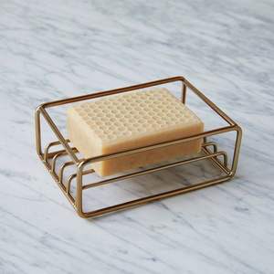Modern Look Aluminum Soap Dish For Clean Sink Styling Offering Simple And Functional Soap Storage - Product Image 5