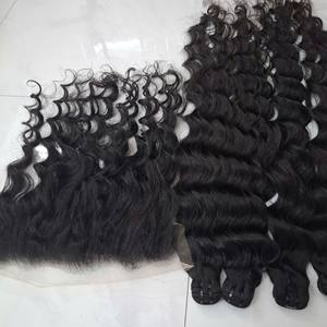 VCHAIRVIETNAM Extensions de cheveux vierges vietnamiens haute définition pour fermeture frontale en dentelle, tailles 2x6 3x6 3x7 13x8 Vietnam - Product Image 1