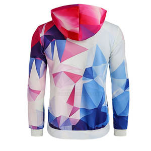 Sudaderas con capucha de sublimación hechas de algodón y poliéster personalizadas para hombre - Product Image 4