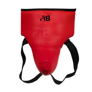 High Quality Lightweight Leather Boxing <b>Groin</b> <b>Guard</b> OEM Service Made in Pakistan - Product Image 3