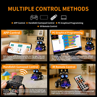 Kit de Coche Robótico Inteligente Programable Zetok DIY para Niños, Compatible con Microbit ESP32, para Aprendizaje de Codificación STEM, Educativo, Edad 8+