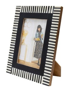 Marco de fotos de madera con incrustaciones de hueso decorativo, ilustraciones indias hechas a mano para decoración de hogar y oficina, precio al por mayor - Product Image 2