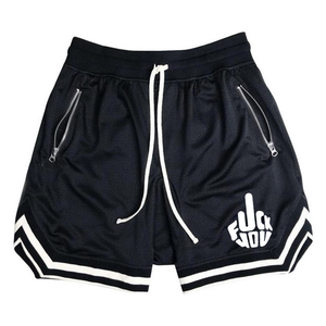 Shorts de sport décontractés pour homme pour l'été, respirants, en maille, pantalon de fitness, cinq points, style Y2K, pour la course à pied, le basketball, vêtements - Product Image 5