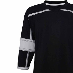 เสื้อฮอกกี้น้ำแข็งคุณภาพพรีเมียม ป้องกันลม แห้งเร็ว ผลิตจากโพลีเอสเตอร์ 100% สีตามสั่ง ชื่อทีม ออกแบบเองได้ - Product Image 4