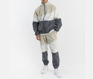 Conjunto Deportivo de Dos Piezas para Hombre, Estilo Urbano, 100% Algodón Grueso, Antibacteriano, Ecológico, para Gimnasio y Entrenamiento - Product Image 2