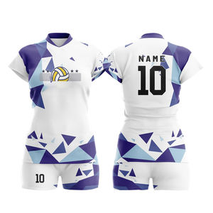 Fábrica de uniformes de voleibol, proveedor OEM, servicio de pedidos a granel que ofrece opciones de tela personalizadas, bordado o logotipo de sublimación - Product Image 5