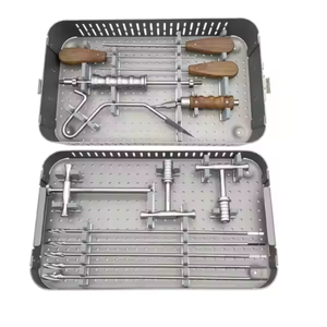 Destornillador de huesos de acero inoxidable con punta hexagonal y estrella, instrumentos veterinarios de ortopedia de Surgiright, con un año de garantía. - Product Image 1